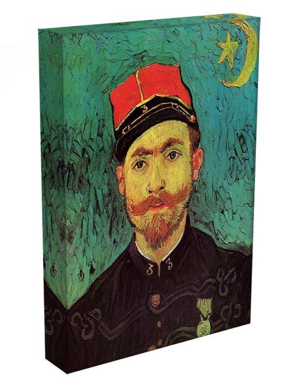 Portrait of Milliet Second Lieutenant of the Zouaves by Van Gogh Canvas Print & Poster - Canvas Art Rocks - 3