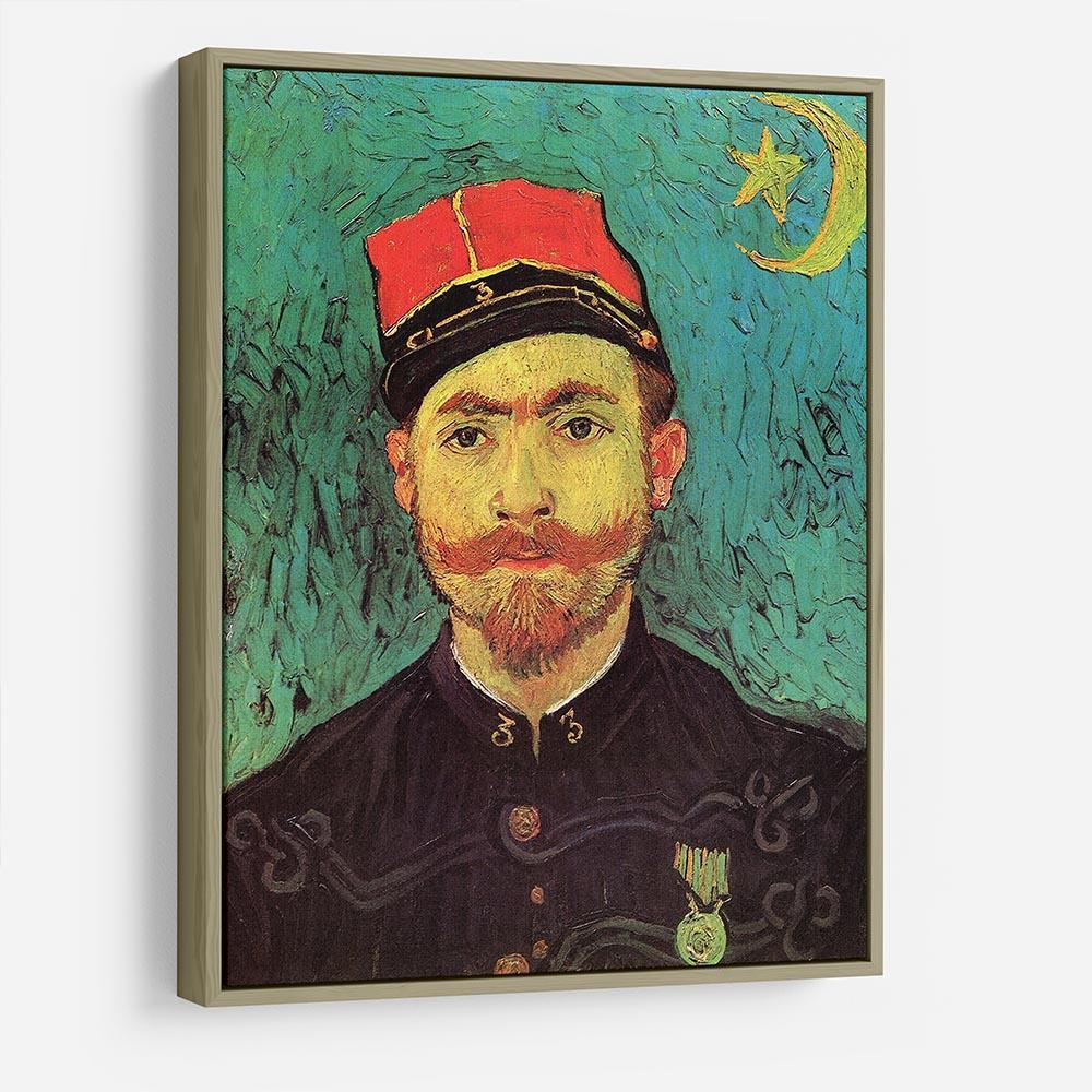 Portrait of Milliet Second Lieutenant of the Zouaves by Van Gogh HD Metal Print