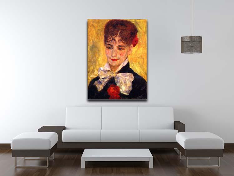 Portrait of Mme Iscovesco by Renoir Canvas Print or Poster - Canvas Art Rocks - 4