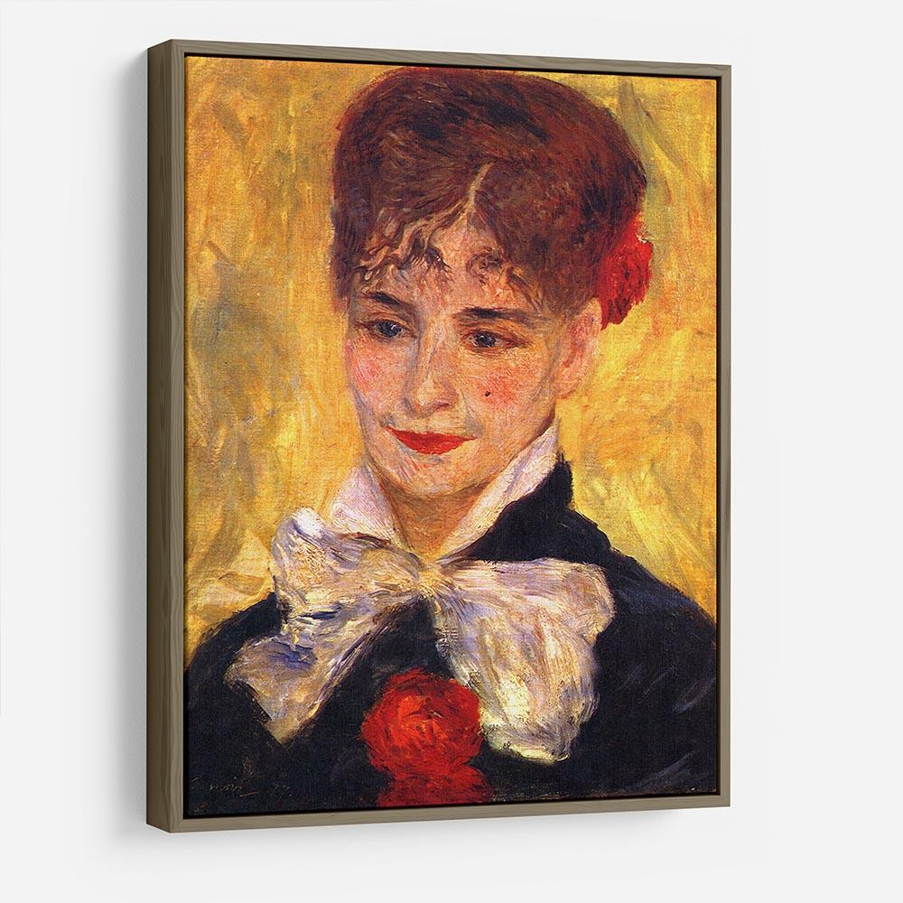 Portrait of Mme Iscovesco by Renoir HD Metal Print