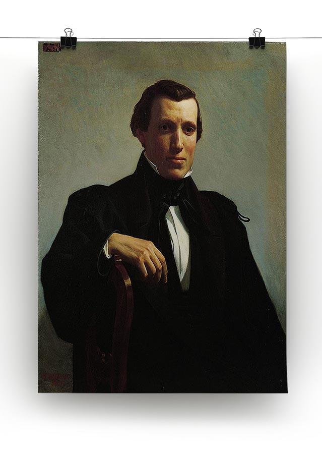 Portrait of Monsieur M By Bouguereau Canvas Print or Poster - Canvas Art Rocks - 2