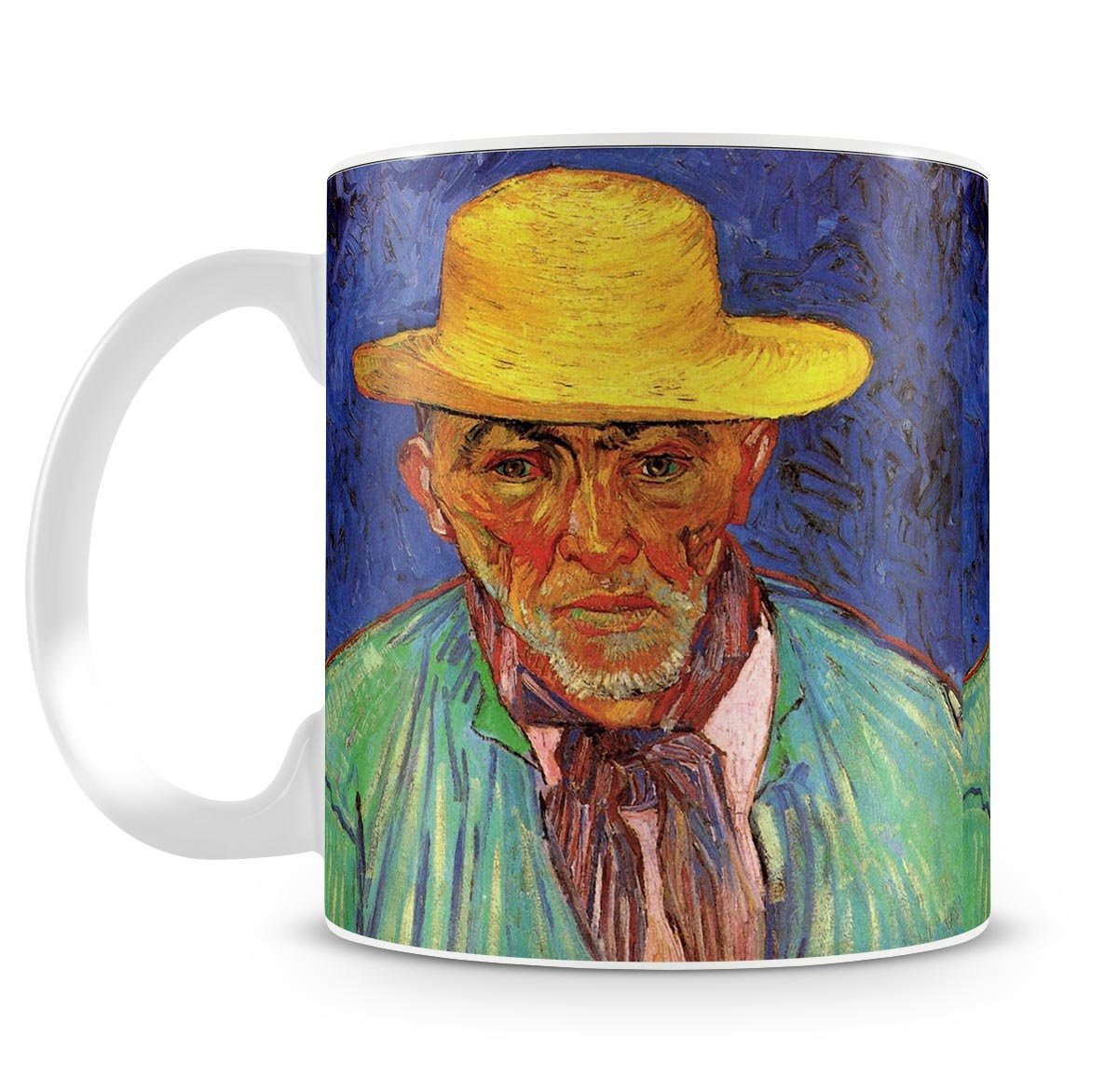 Portrait of Patience Escalier Shepherd in Provence by Van Gogh Mug - Canvas Art Rocks - 4