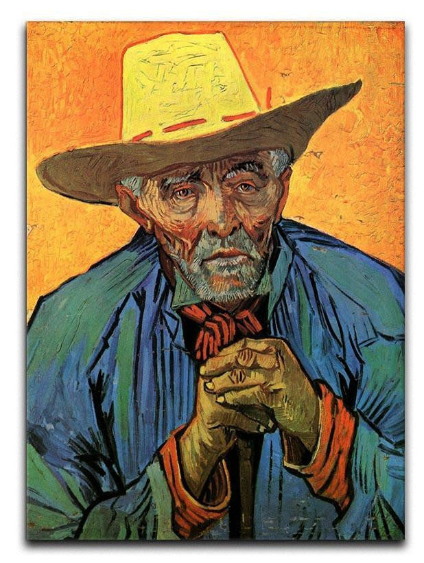 Portrait of Patience Escalier by Van Gogh Canvas Print & Poster  - Canvas Art Rocks - 1
