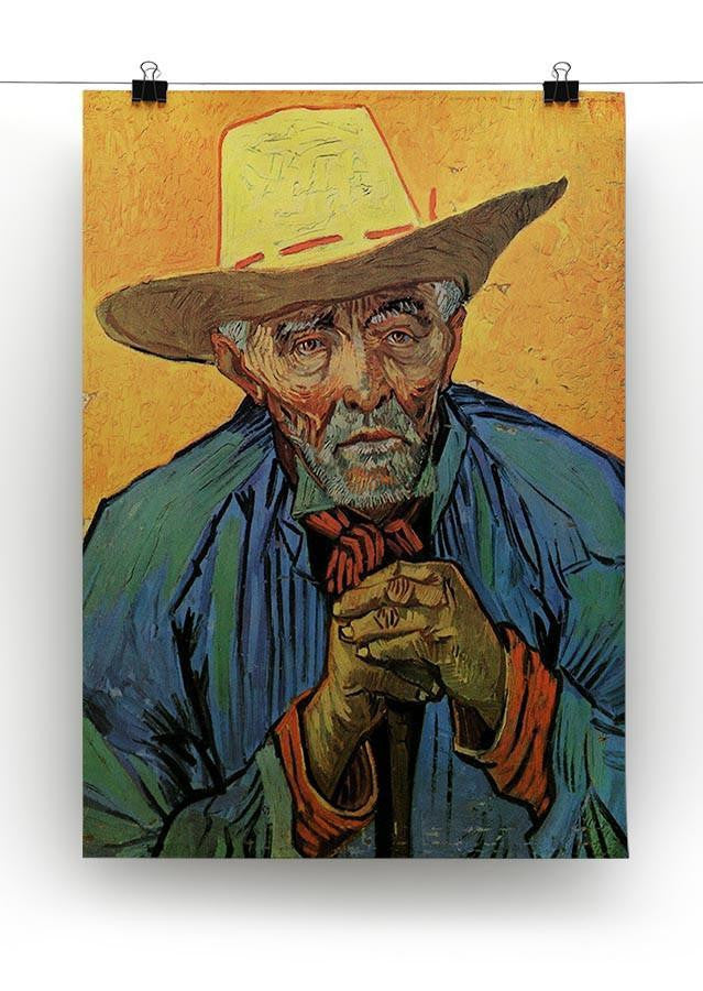 Portrait of Patience Escalier by Van Gogh Canvas Print & Poster - Canvas Art Rocks - 2