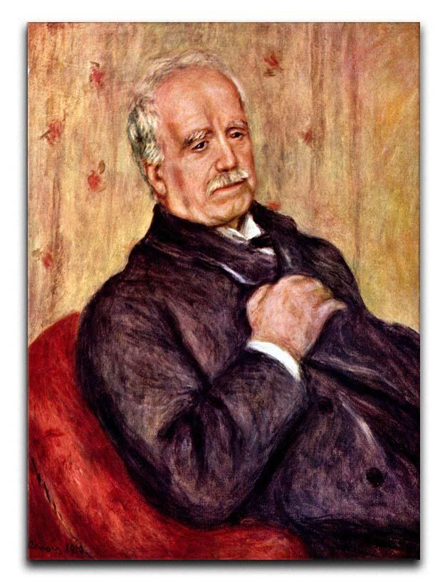 Portrait of Paul Durand Ruel by Renoir Canvas Print or Poster  - Canvas Art Rocks - 1