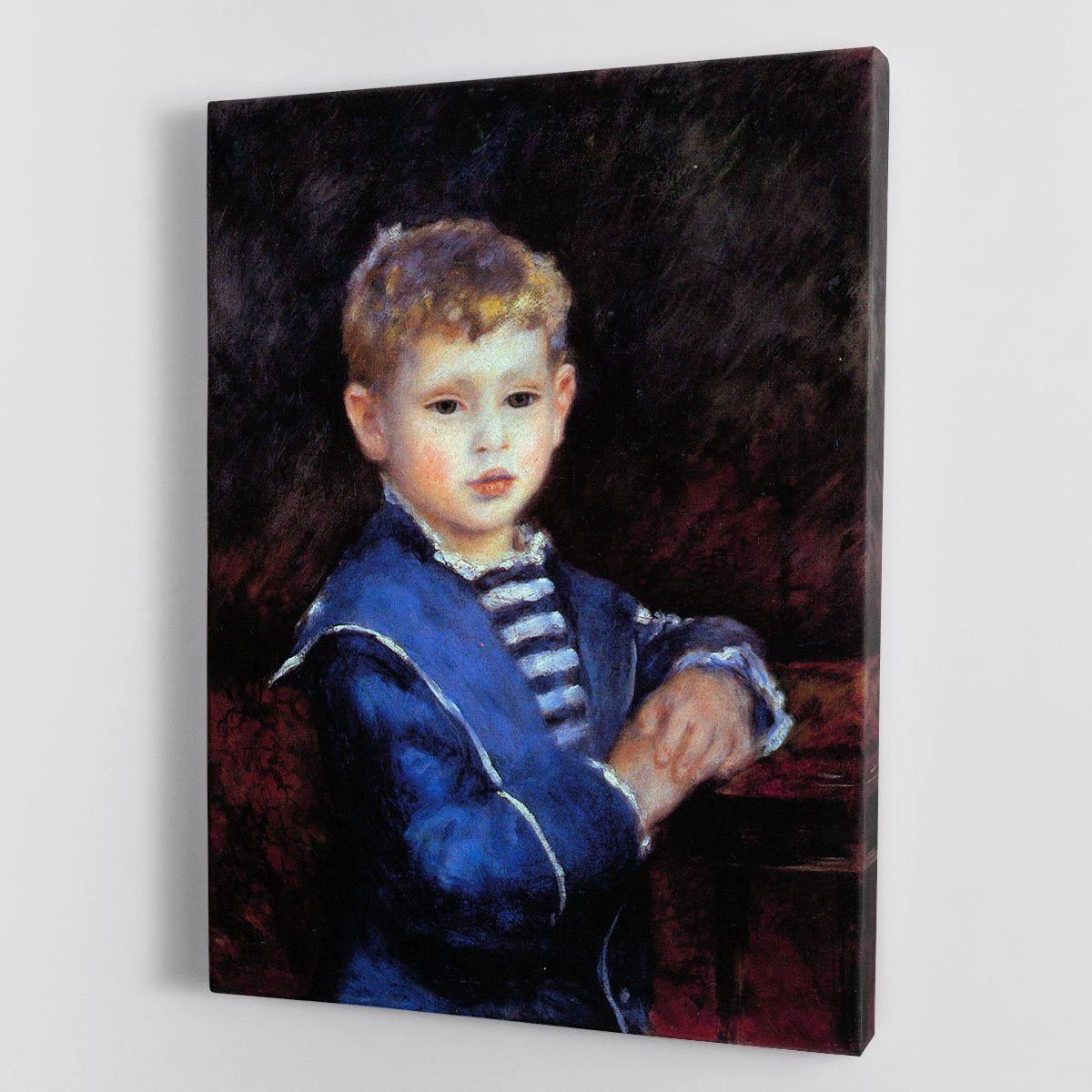 Portrait of Paul Haviland by Renoir Canvas Print or Poster
