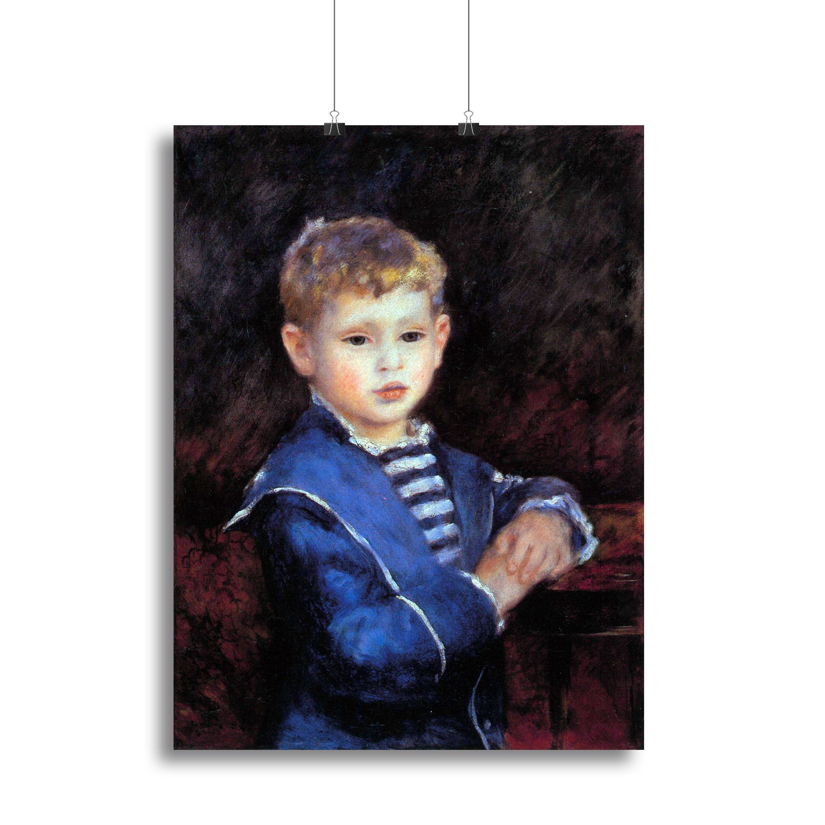 Portrait of Paul Haviland by Renoir Canvas Print or Poster