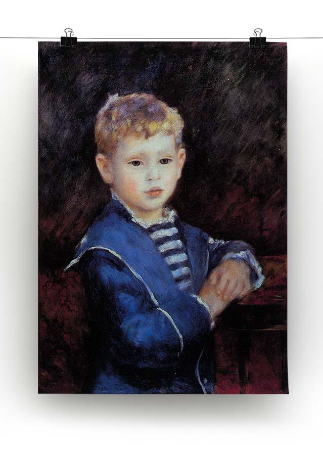 Portrait of Paul Haviland by Renoir Canvas Print or Poster - Canvas Art Rocks - 2