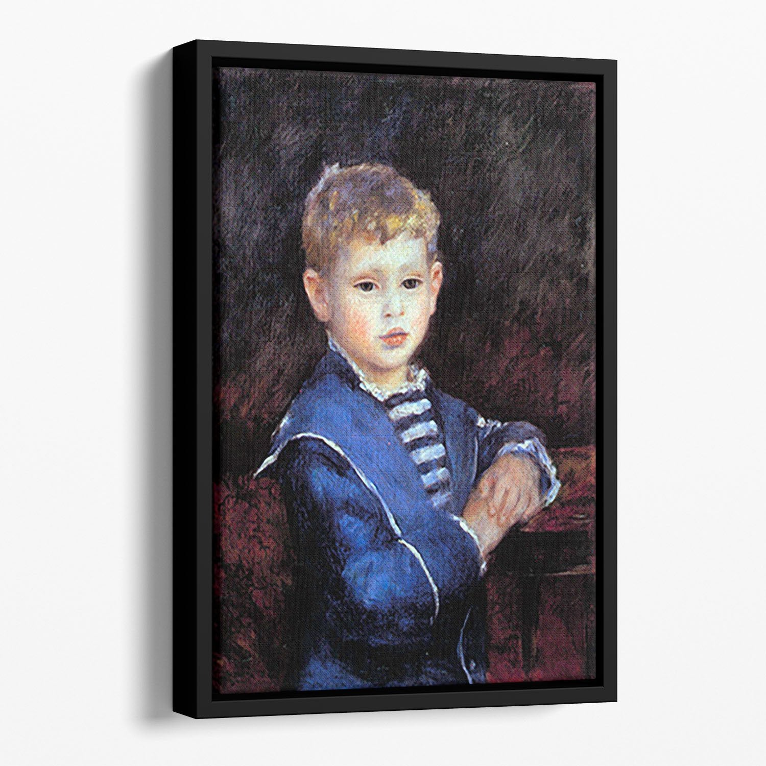 Portrait of Paul Haviland by Renoir Floating Framed Canvas