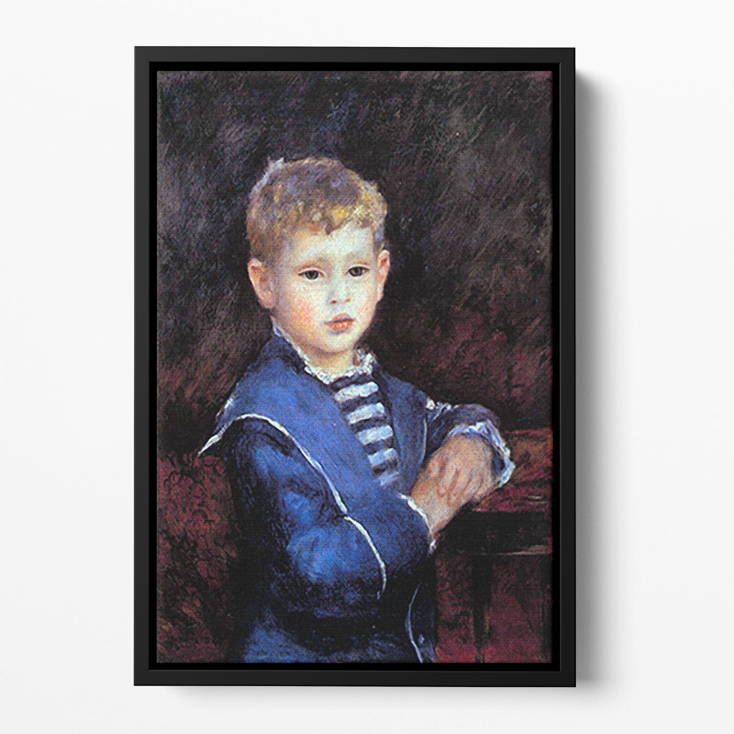 Portrait of Paul Haviland by Renoir Floating Framed Canvas