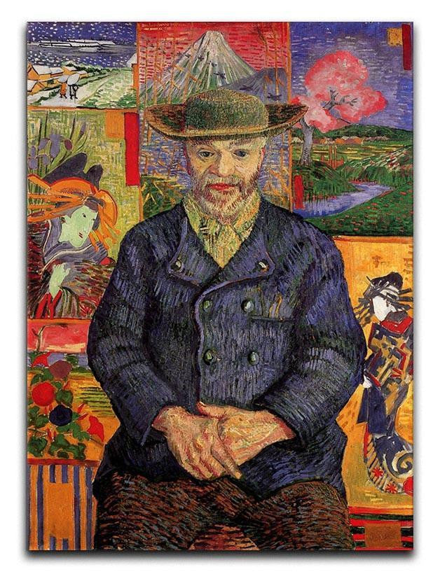 Portrait of Pere Tanguy by Van Gogh Canvas Print & Poster  - Canvas Art Rocks - 1