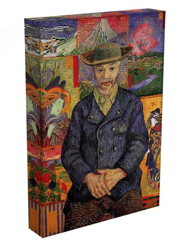 Portrait of Pere Tanguy by Van Gogh Canvas Print & Poster - Canvas Art Rocks - 3