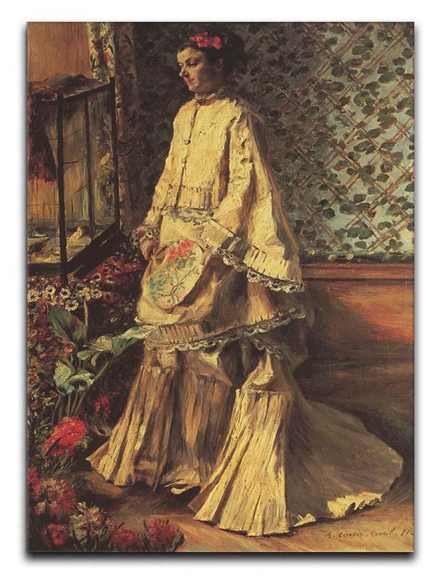 Portrait of Rapha by Renoir Canvas Print or Poster  - Canvas Art Rocks - 1