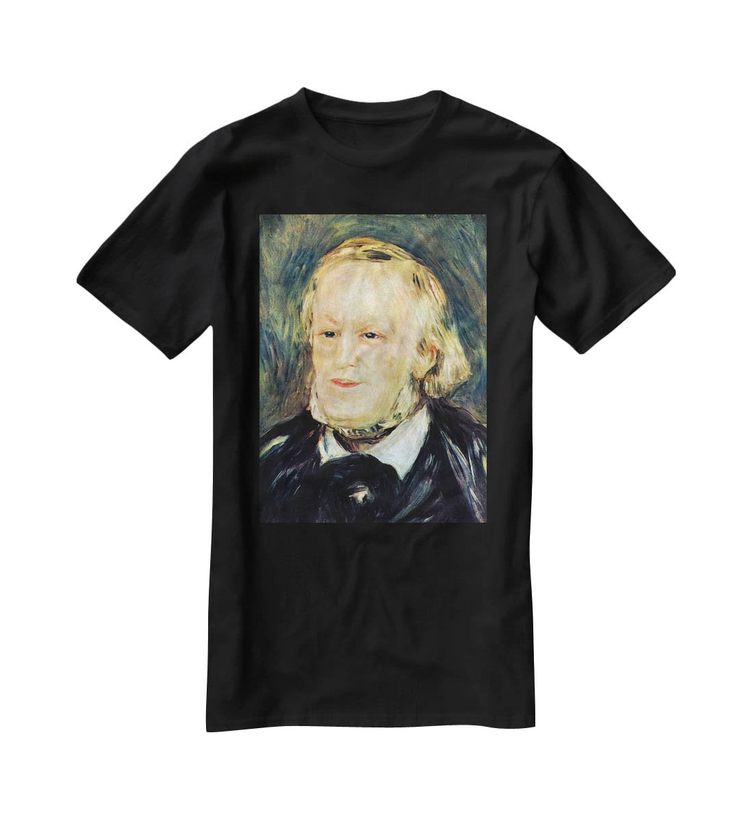 Portrait of Richard Wagner by Renoir T-Shirt - Canvas Art Rocks - 1