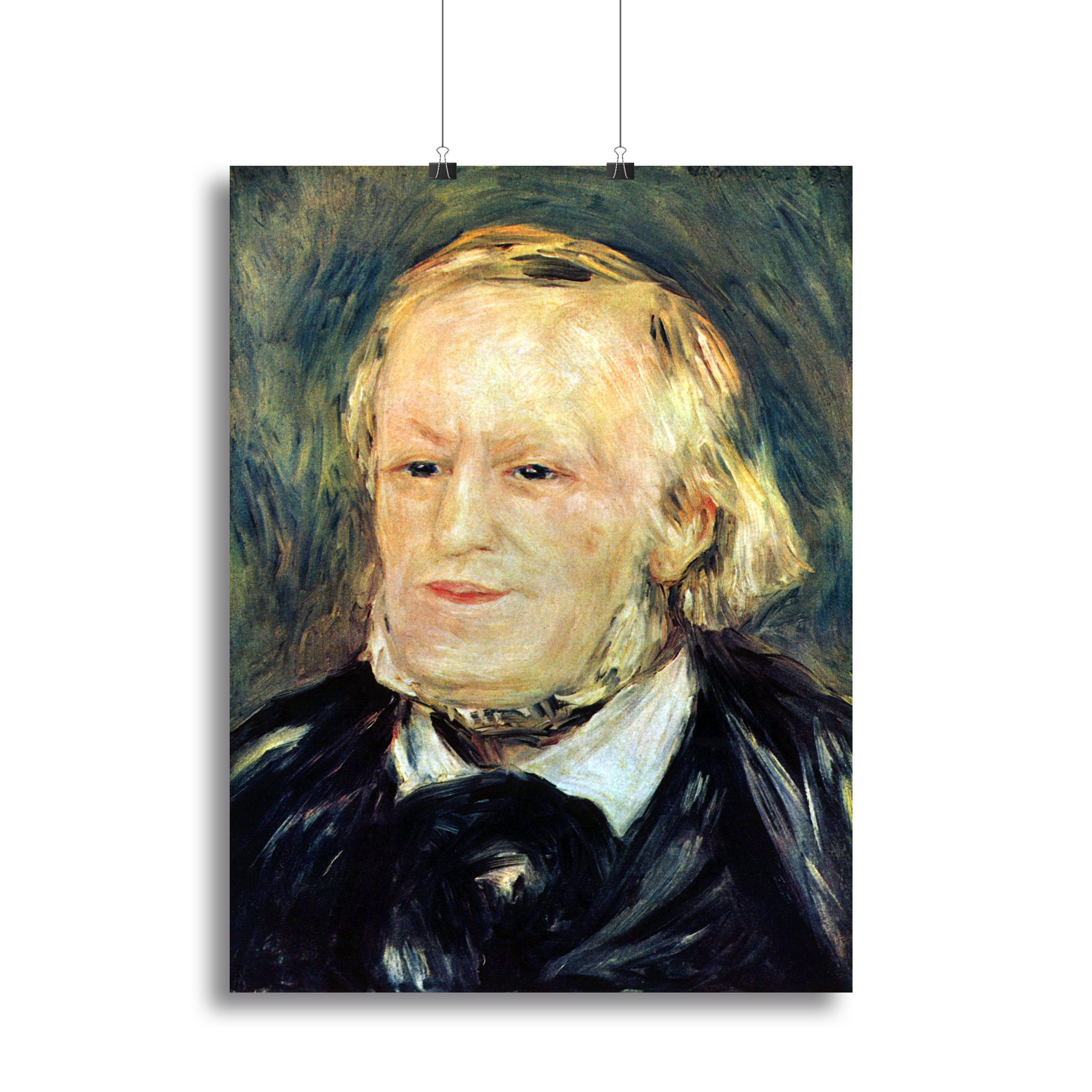 Portrait of Richard Wagner by Renoir Canvas Print or Poster