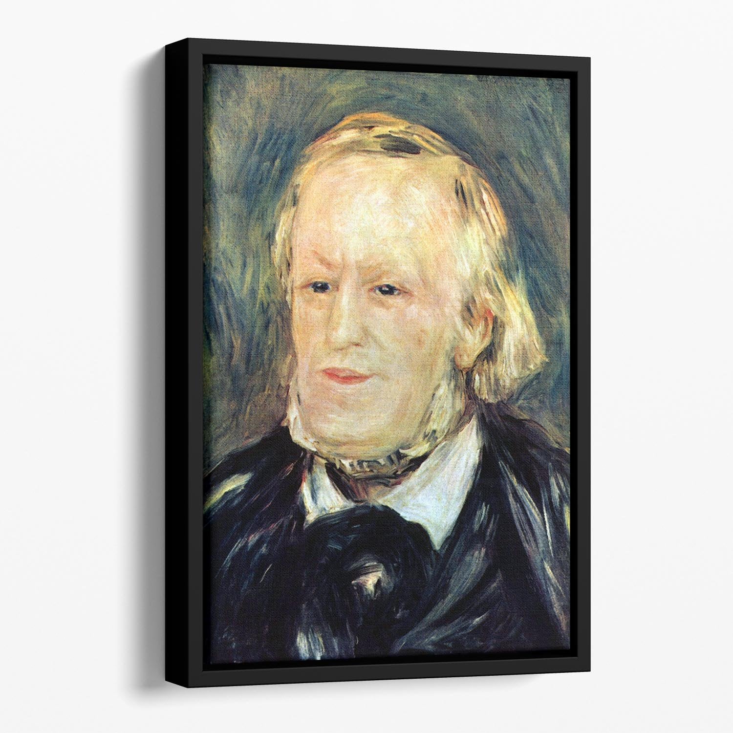Portrait of Richard Wagner by Renoir Floating Framed Canvas