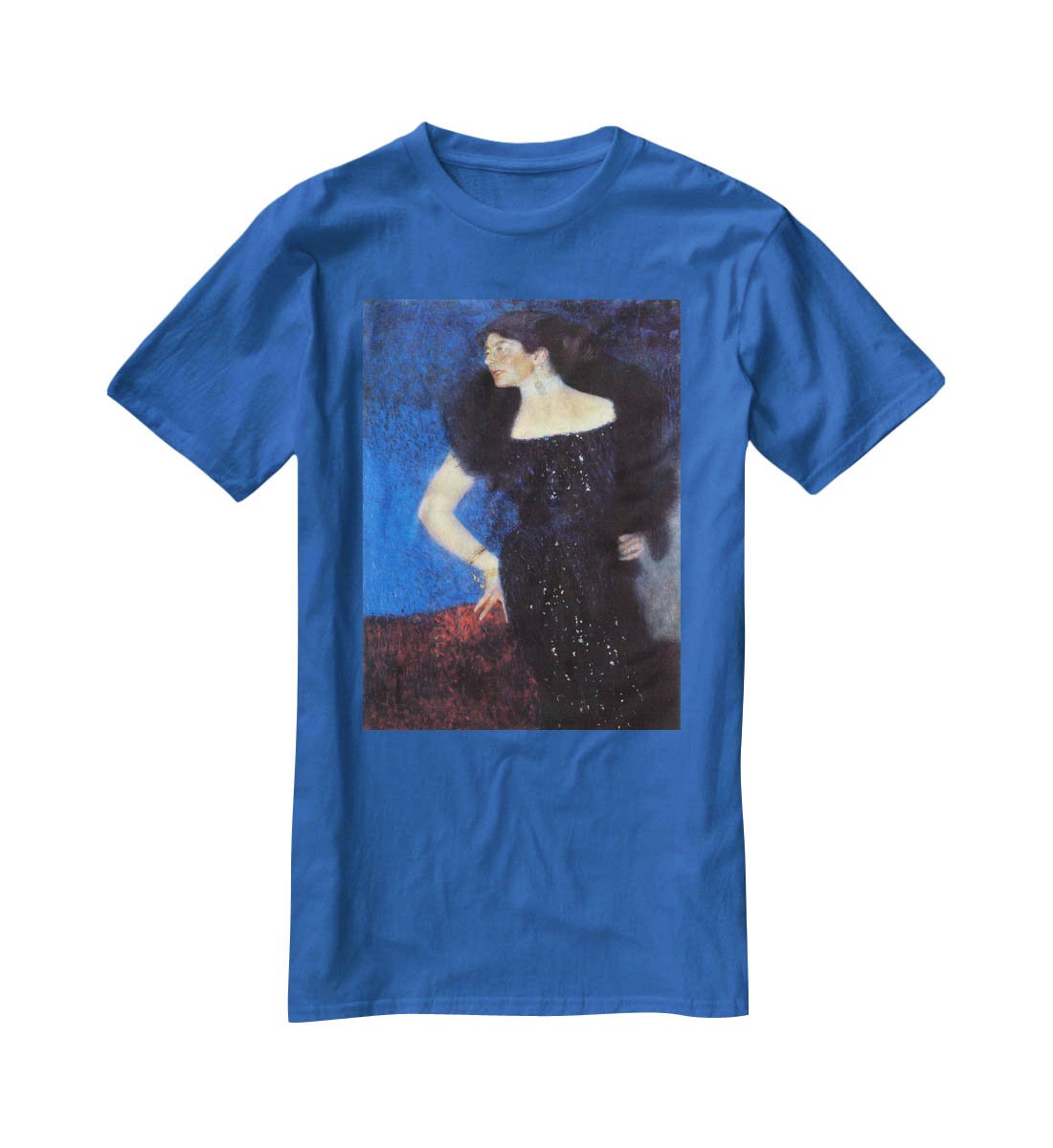 Portrait of Rose von Rosthorn Friedmann by Klimt T-Shirt - Canvas Art Rocks - 2