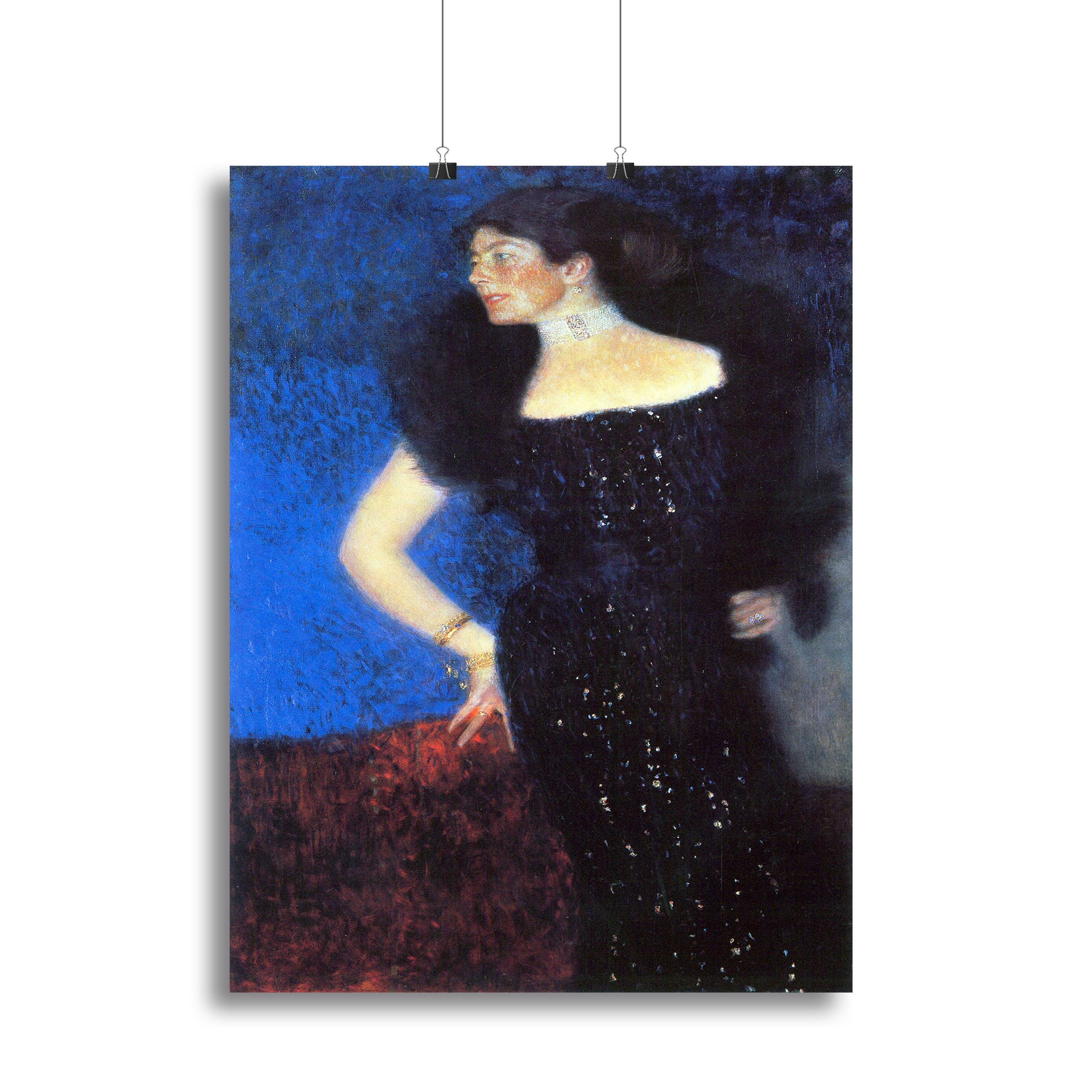 Portrait of Rose von Rosthorn Friedmann by Klimt Canvas Print or Poster