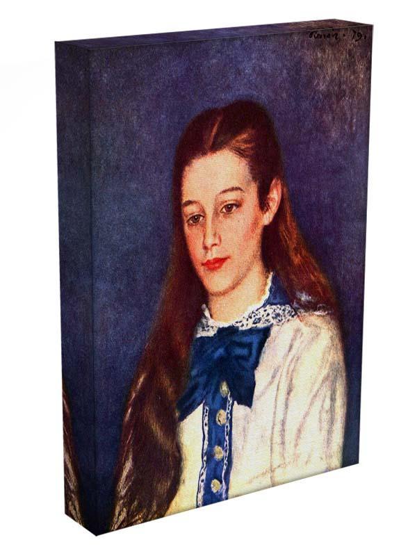 Portrait of Therese Berard by Renoir Canvas Print or Poster - Canvas Art Rocks - 3