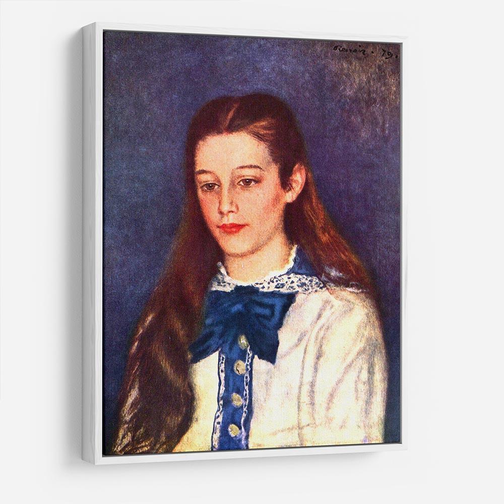 Portrait of Therese Berard by Renoir HD Metal Print