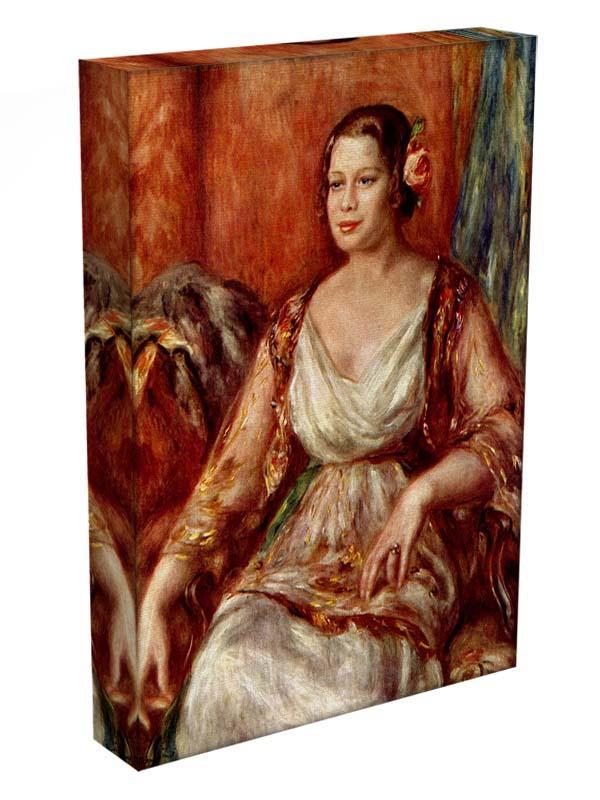 Portrait of Tilla Durieux by Renoir Canvas Print or Poster - Canvas Art Rocks - 3