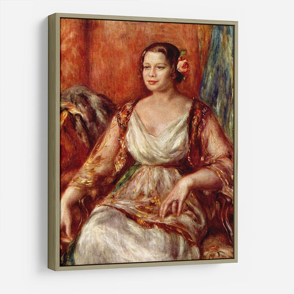 Portrait of Tilla Durieux by Renoir HD Metal Print