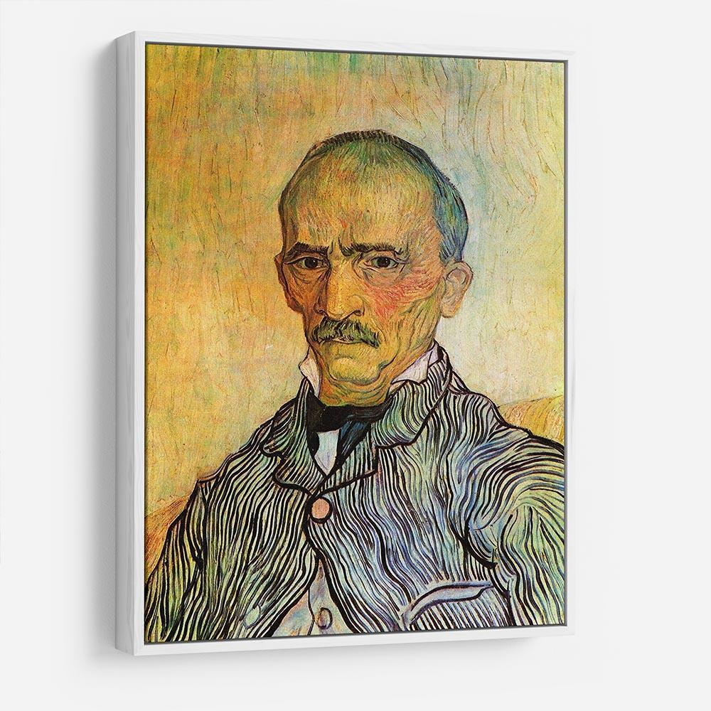 Portrait of Trabuc an Attendant at Saint-Paul Hospital by Van Gogh HD Metal Print