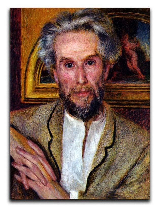 Portrait of Victor Chocquet by Renoir Canvas Print or Poster  - Canvas Art Rocks - 1