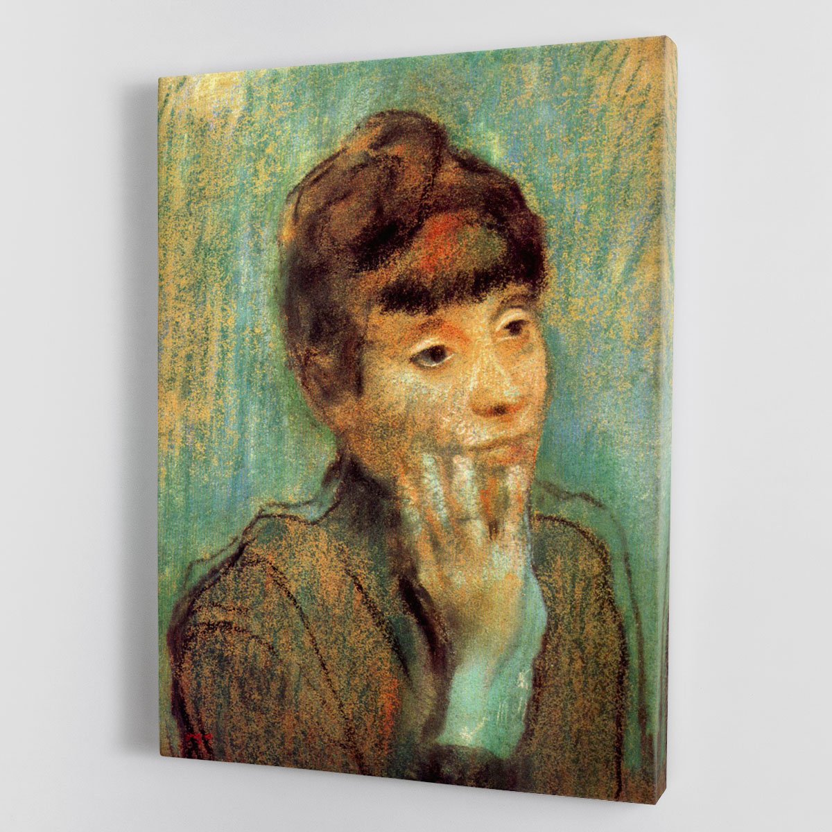 Portrait of a Lady by Degas Canvas Print or Poster