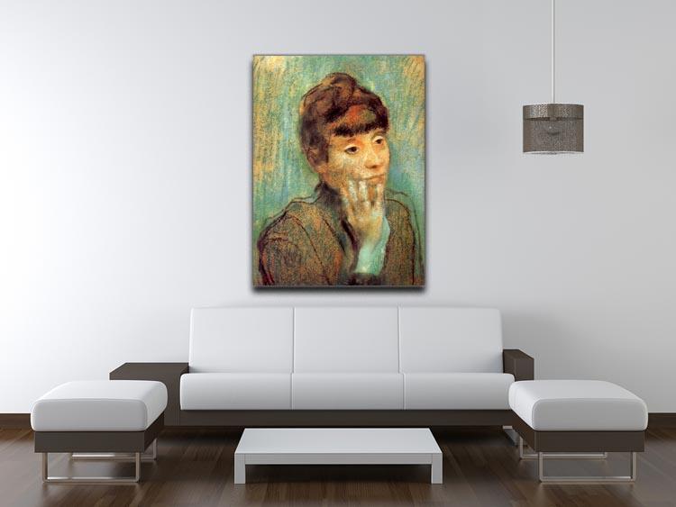 Portrait of a Lady by Degas Canvas Print or Poster - Canvas Art Rocks - 4