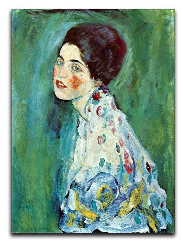 Portrait of a Lady by Klimt Canvas Print or Poster  - Canvas Art Rocks - 1
