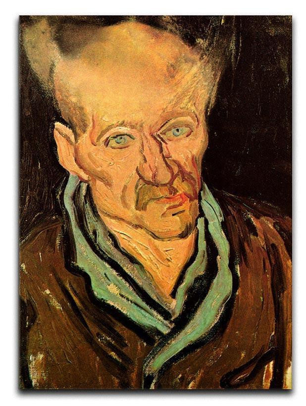 Portrait of a Patient in Saint-Paul Hospital by Van Gogh Canvas Print & Poster  - Canvas Art Rocks - 1