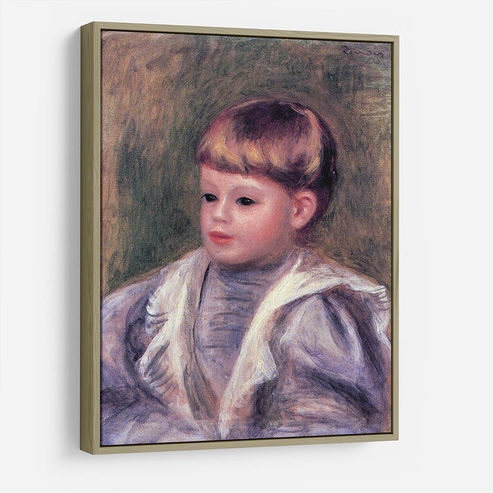Portrait of a child Philippe Gangnat by Renoir HD Metal Print