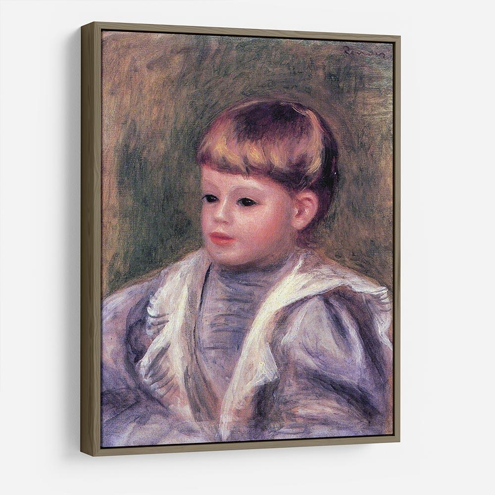 Portrait of a child Philippe Gangnat by Renoir HD Metal Print