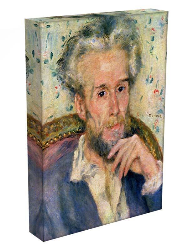 Portrait of a man by Renoir Canvas Print or Poster - Canvas Art Rocks - 3