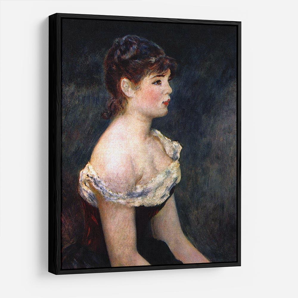 Portrait of a young girl by Renoir HD Metal Print