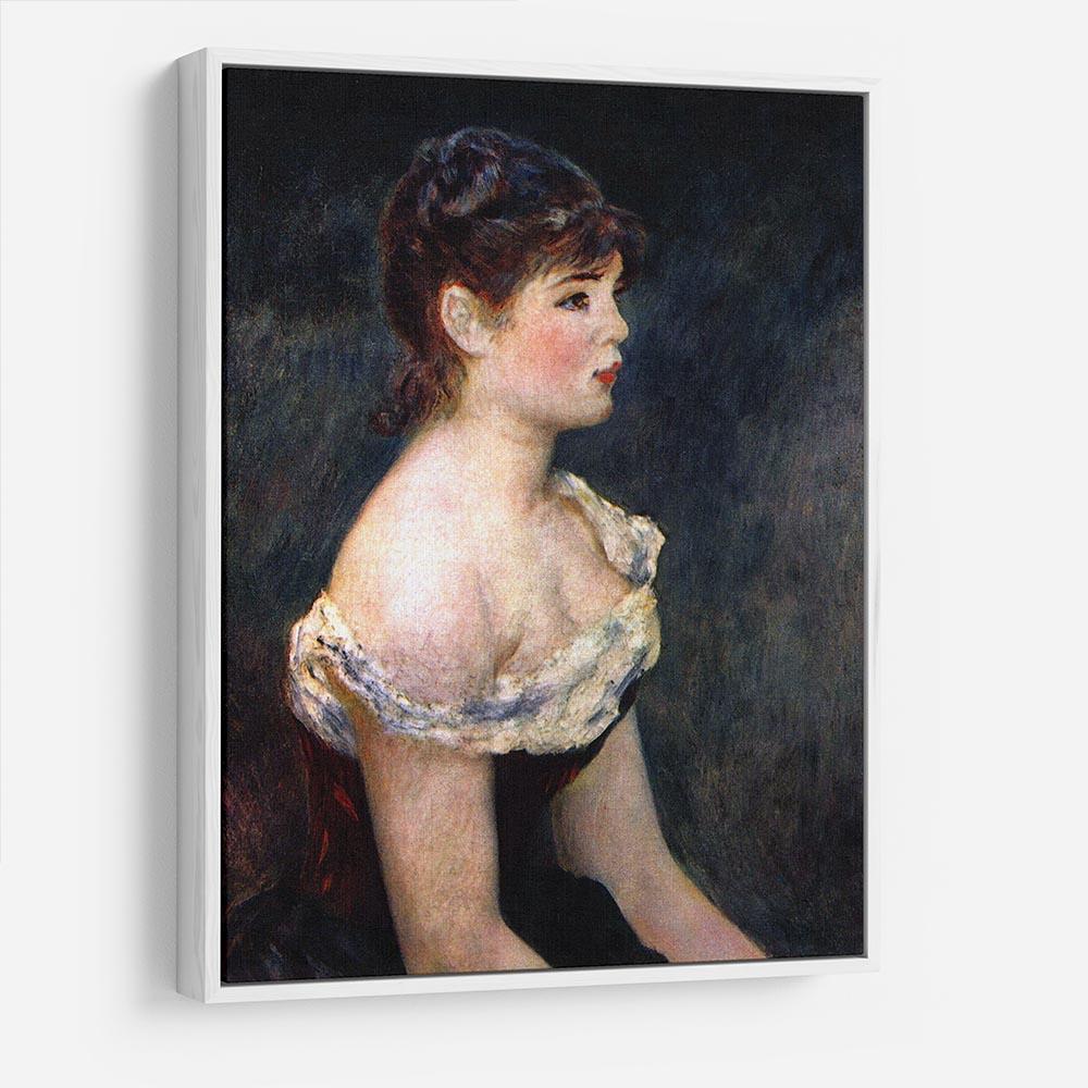 Portrait of a young girl by Renoir HD Metal Print
