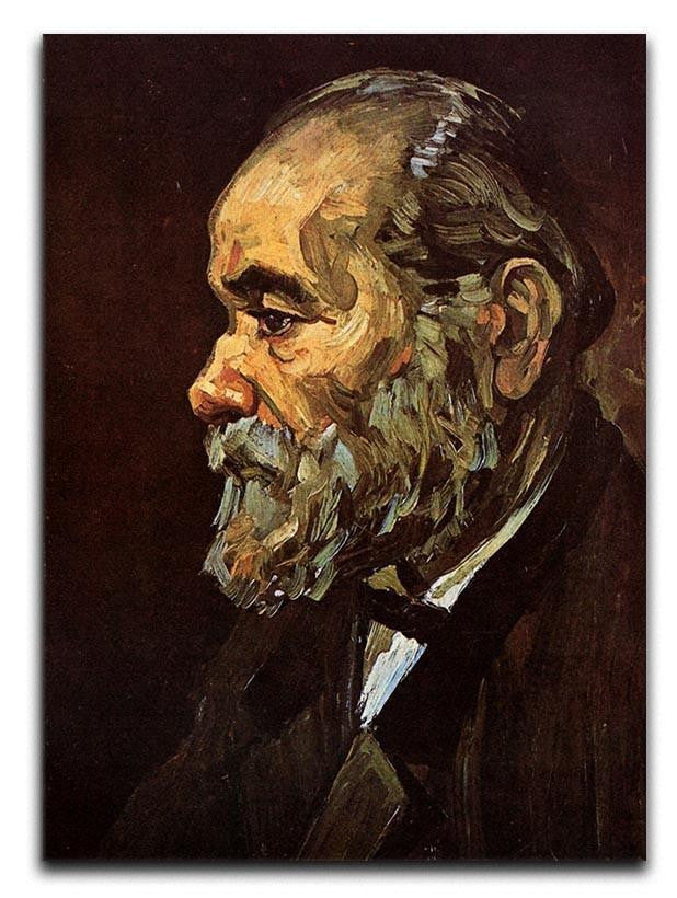 Portrait of an Old Man with Beard by Van Gogh Canvas Print & Poster  - Canvas Art Rocks - 1