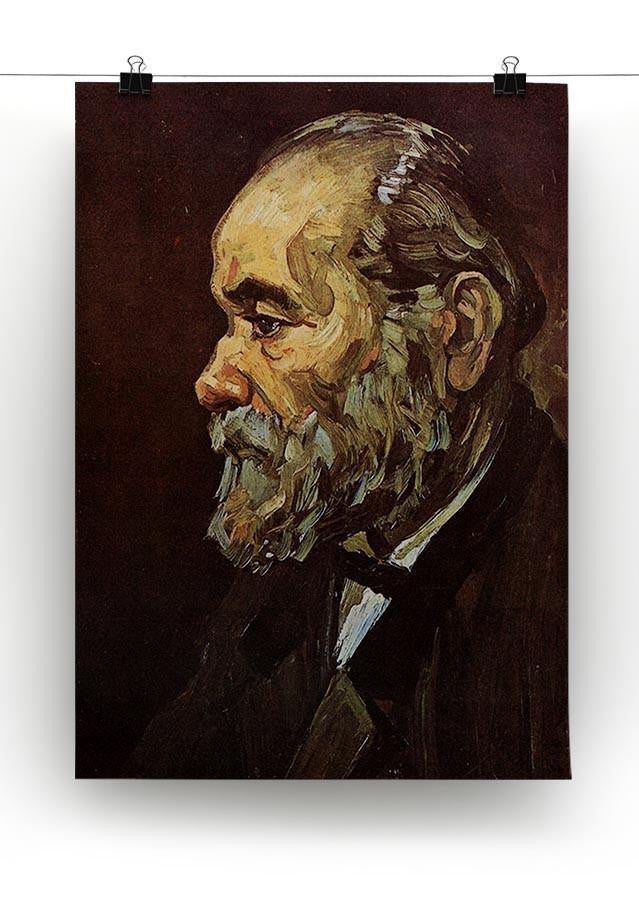 Portrait of an Old Man with Beard by Van Gogh Canvas Print & Poster - Canvas Art Rocks - 2