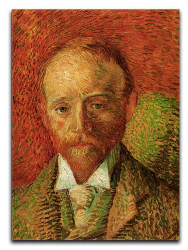 Portrait of the Art Dealer Alexander Reid by Van Gogh Canvas Print & Poster  - Canvas Art Rocks - 1