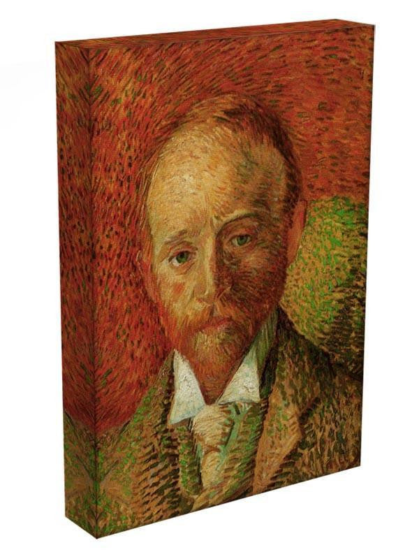 Portrait of the Art Dealer Alexander Reid by Van Gogh Canvas Print & Poster - Canvas Art Rocks - 3