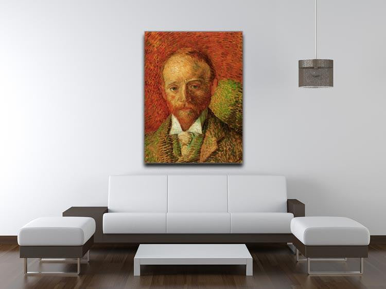 Portrait of the Art Dealer Alexander Reid by Van Gogh Canvas Print & Poster - Canvas Art Rocks - 4