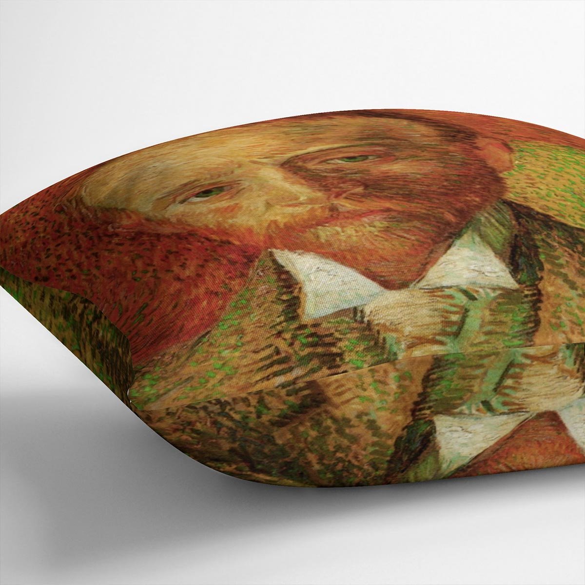 Portrait of the Art Dealer Alexander Reid by Van Gogh Throw Pillow