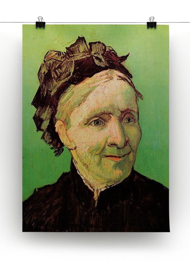 Portrait of the Artist's Mother by Van Gogh Canvas Print & Poster - Canvas Art Rocks - 2