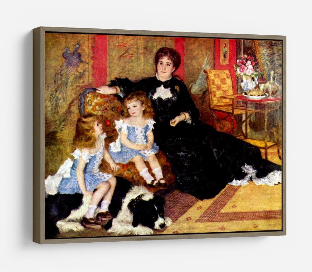 Portrait of the Mrs Charpentier and her children by Renoir HD Metal Print