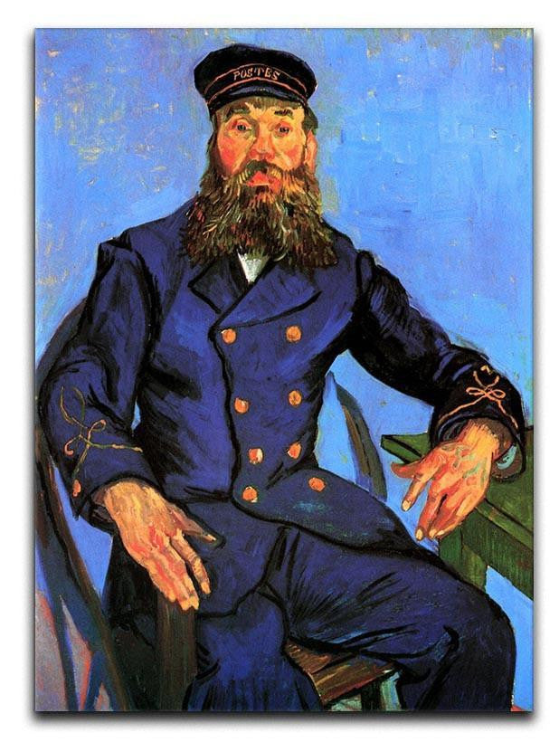 Portrait of the Postman Joseph Roulin by Van Gogh Canvas Print & Poster  - Canvas Art Rocks - 1