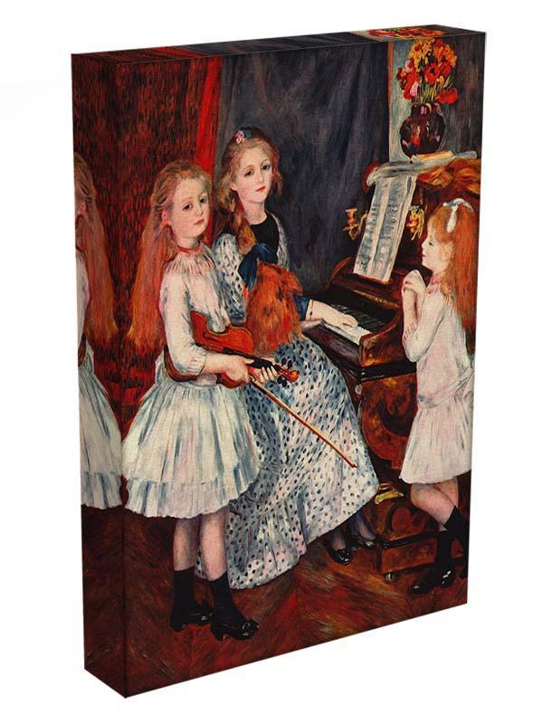 Portrait of the daughter of Catulle Mendes by Renoir Canvas Print or Poster - Canvas Art Rocks - 3