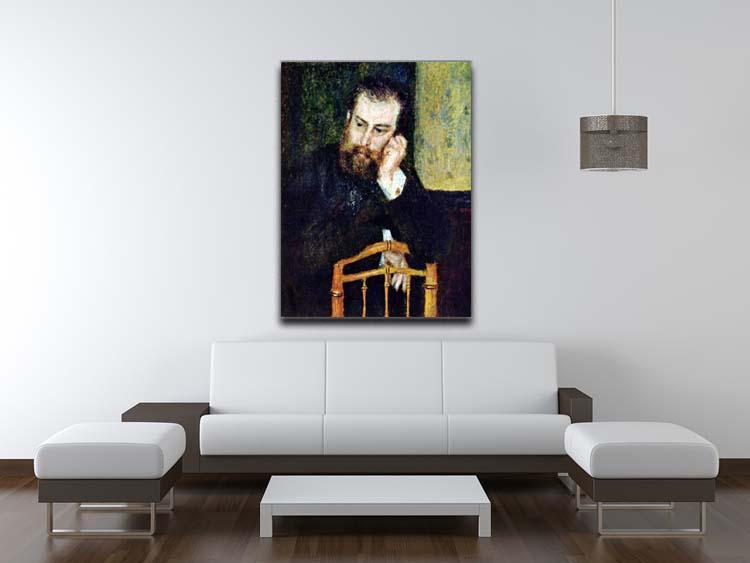 Portrait of the painter Alfred Sisley 1 by Renoir Canvas Print or Poster - Canvas Art Rocks - 4