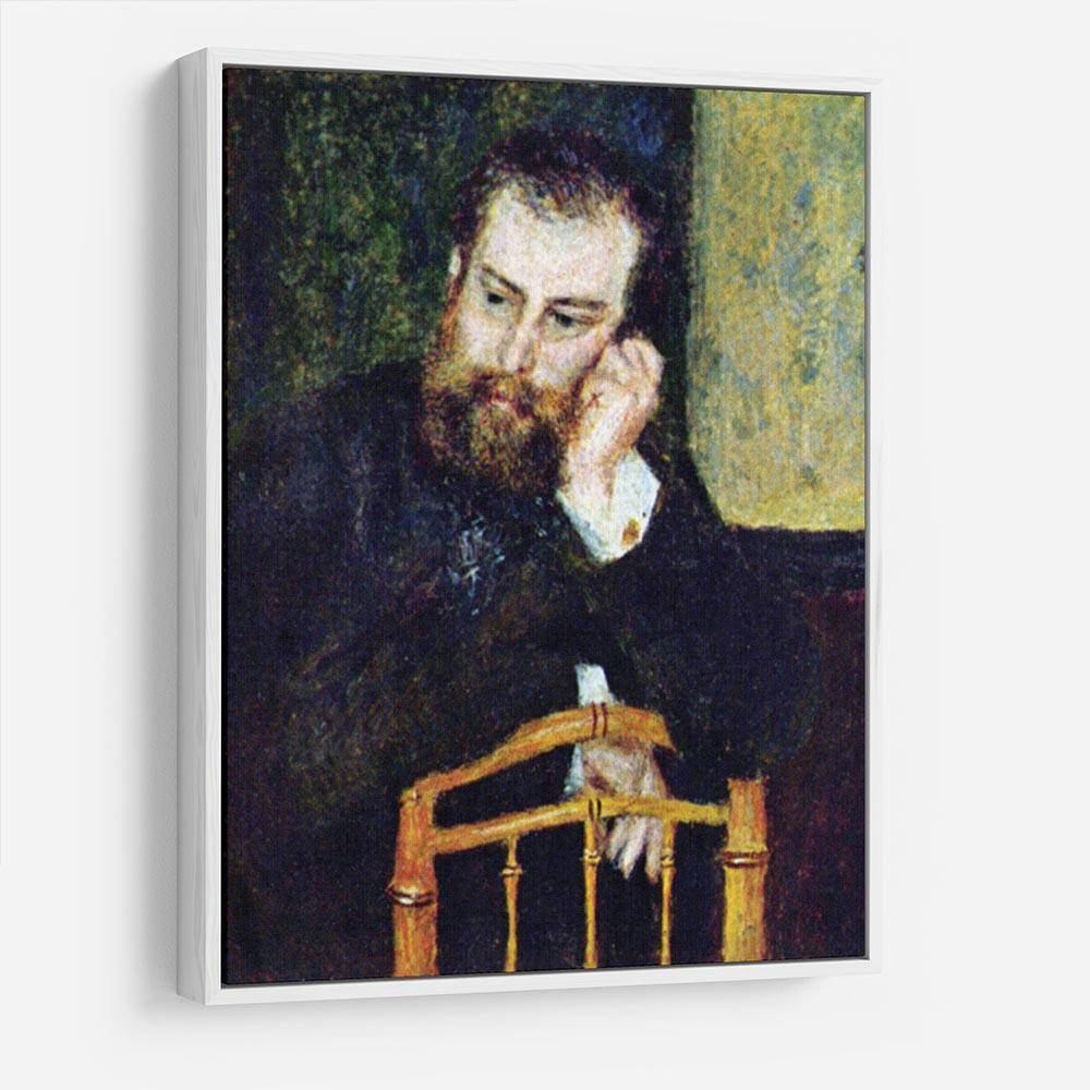 Portrait of the painter Alfred Sisley 1 by Renoir HD Metal Print