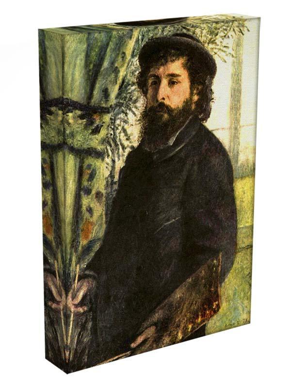 Portrait of the painter Claude Monet by Renoir Canvas Print or Poster - Canvas Art Rocks - 3